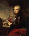 Lampi Johann-Baptist I Portrait of Alexander Samoilov - Hermitage